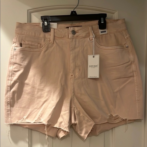 Judy Blue Pants - Judy Blue Light Pink Shorts Size 1XL